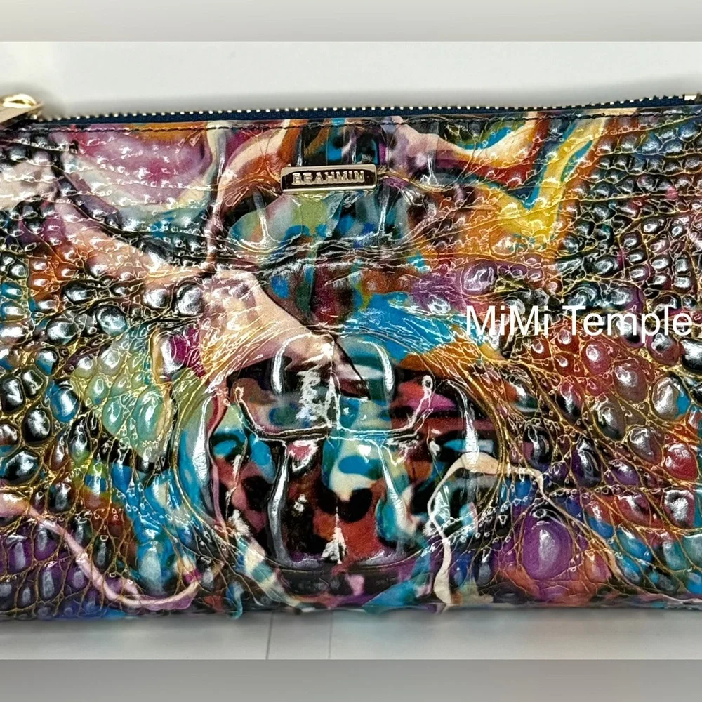 Brahmin Euphoria Daisy Wristlet